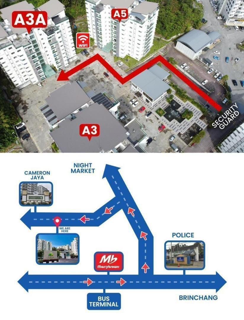 A3A Oastel Coliving Vandrerhjem Tanah Rata Eksteriør bilde